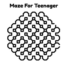 Maze For Teenager