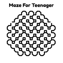 Maze For Teenager
