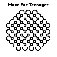 Maze For Teenager