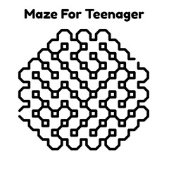 Maze For Teenager