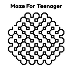 Maze For Teenager