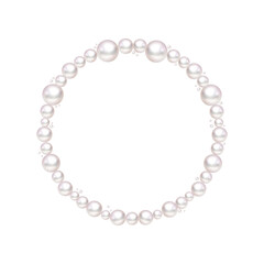 Pearl Circle frame border 