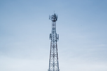 telecommunication mast TV antennas wireless technology	
