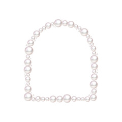 Pearl Semicircle frame border 