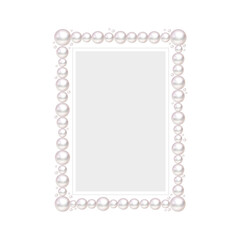 Pearl Rectangle frame border