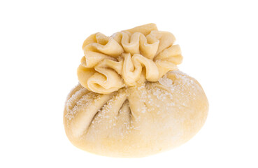 frozen khinkali isolated