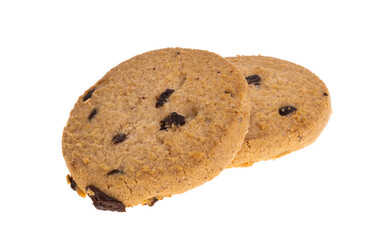shortbread cookie isolated