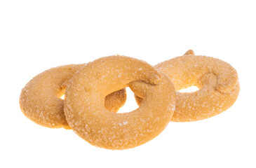 shortbread cookie isolated