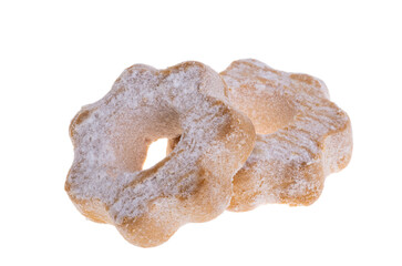 shortbread cookie isolated