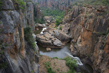 Bourke's Luck, South Africa, canyon