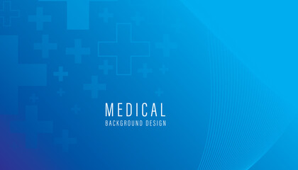 meidcal blue vector background geometric futuristic design