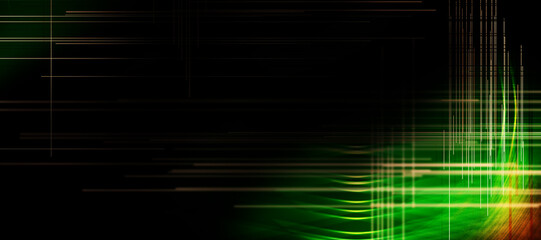 Panoramic high speed line art technology concept, light line abstract background.