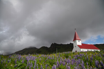 Church in Vik, Iceland.