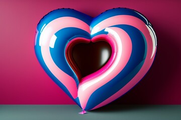 valentine heart with background
