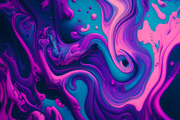  Purple paint background. Created with generative Ai technology.