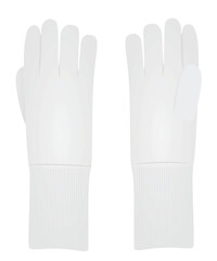Obraz premium White winter gloves. vector illustration