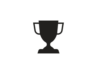 Winner cup, prize icon. Vector illustration.