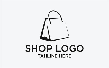 SHOP LOGO SIMPLE ABSTRACT CLASSIC