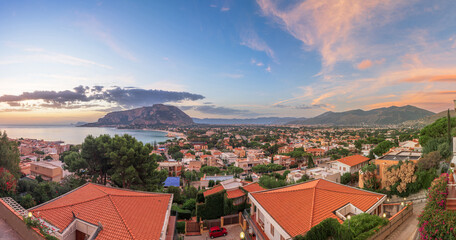 Palermo, Sicily, Italy in Mondello