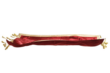 Red velvet flying carpet