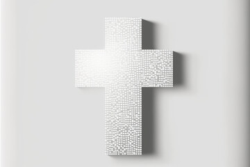 Confirmation Celebration Cross - Mosaic (Generative Art)