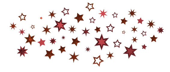 stars background, sparkle lights confetti falling. magic shining Flying christmas stars on night