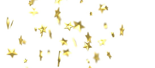 stars background, sparkle lights confetti falling. magic shining Flying christmas stars on night  png