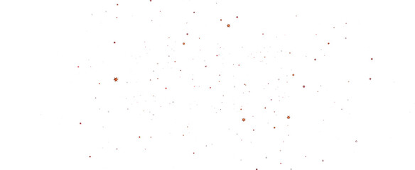 golden stars - in red