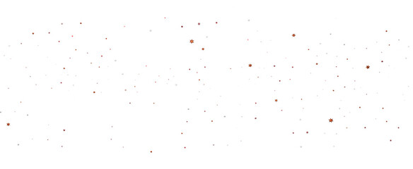 golden stars - in red