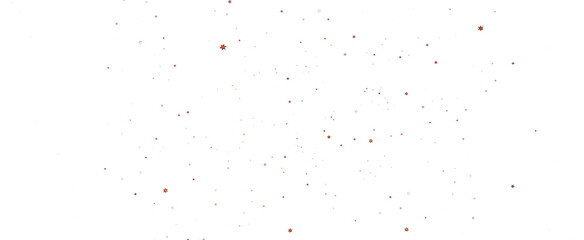 golden stars - in red