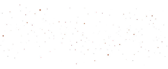 golden stars - in red