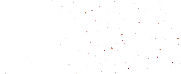 golden stars - in red