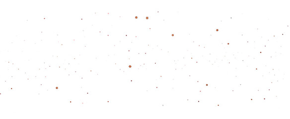 golden stars - in red