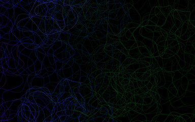 Dark Multicolor vector texture with abstract forms.