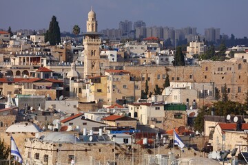 Fototapeta premium Jerusalem Old City minaret