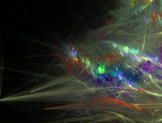 Imaginatory fractal abstract background Image