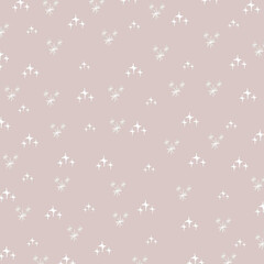 seamless pattern with snowflakes