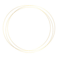 Elegant Geometric Golden Frames