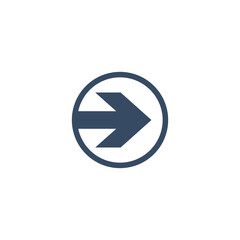 Arrow Icon Vector Logo Template