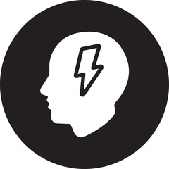 mind glyph icon