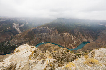 The Sulak Canyon is one of the deepest canyons in the world and the deepest in Europe.