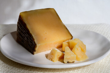 old matured Spanish goat cheese