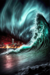 tsunami in the city
