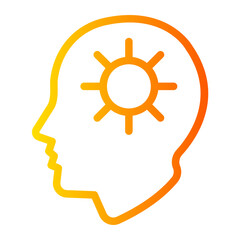 mind gradient icon