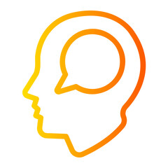 mind gradient icon