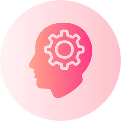 mind gradient icon