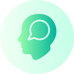 mind gradient icon