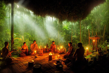 The Sacred Ceremony of Ayahuasca