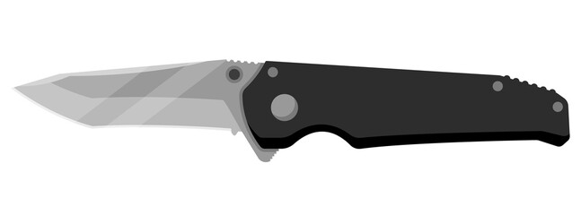 Naklejka premium Jackknife. Cute jackknife isolated on white background. Vector illustration