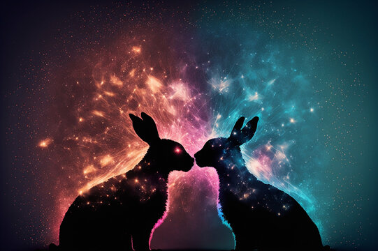 new year eve rabbit easter